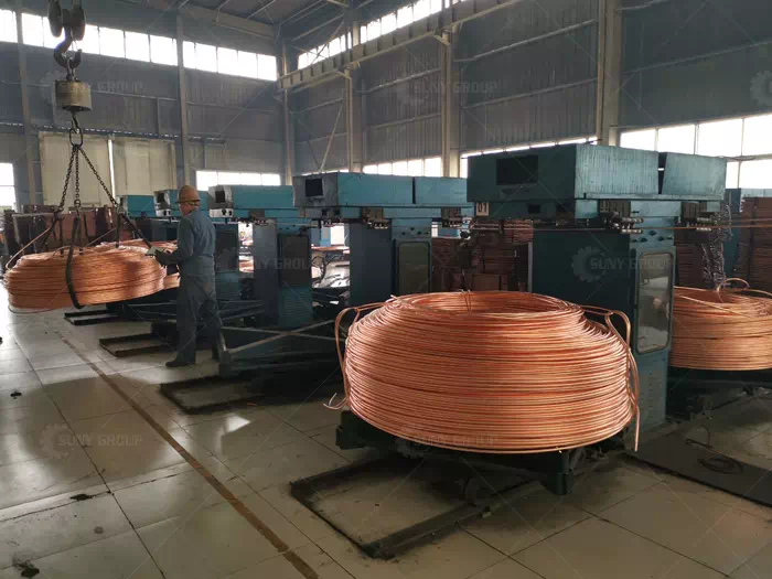 Continuous Casting Copper Rod Making Plant