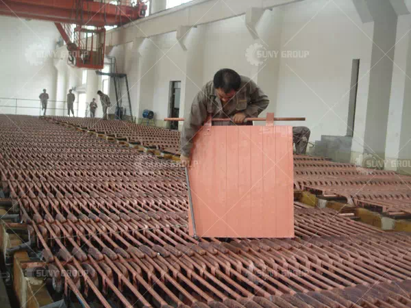 Manufacture machines for copper cathode manufacturing