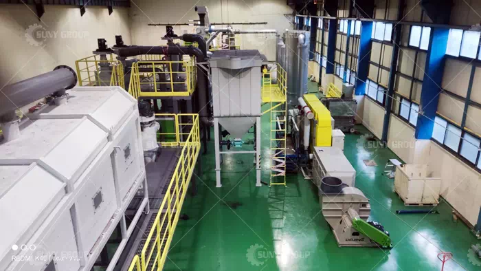 Lithium Battery Recycling Site for Korean Customers