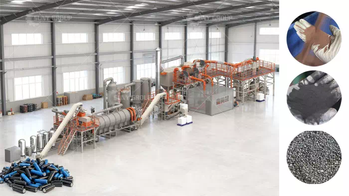 Lithium battery comprehensive recycling machine