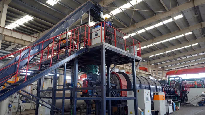 Lithium-thionyl Chloride Battery Shredding or Recycling System