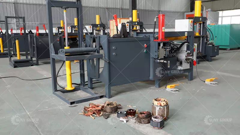 Motor Copper Winding Removing Machine