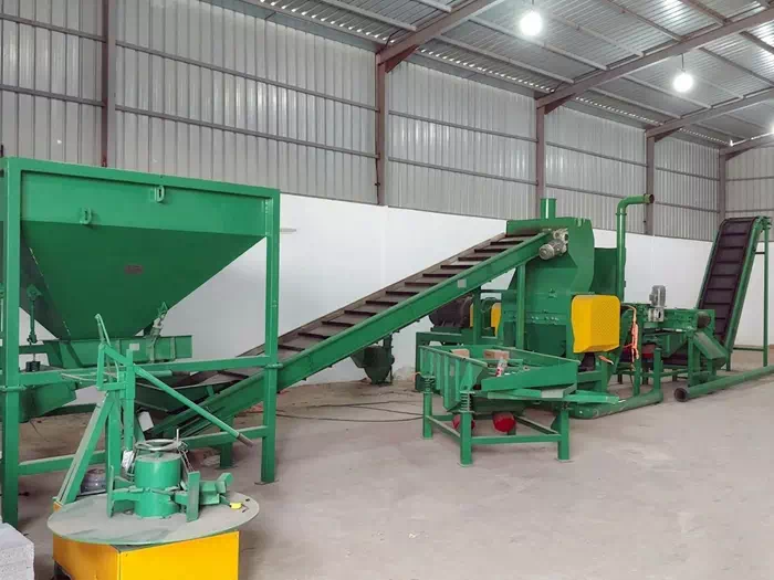 Saudi Tire Granulation Production Line