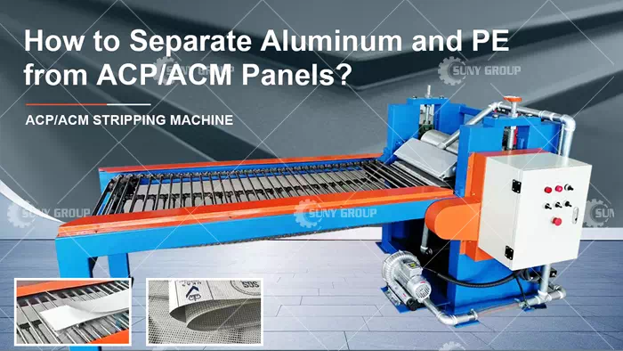 Scrap ACP Sheet Separator