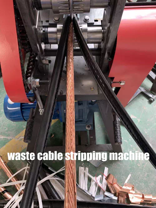 Waste Cable Stripping Machine
