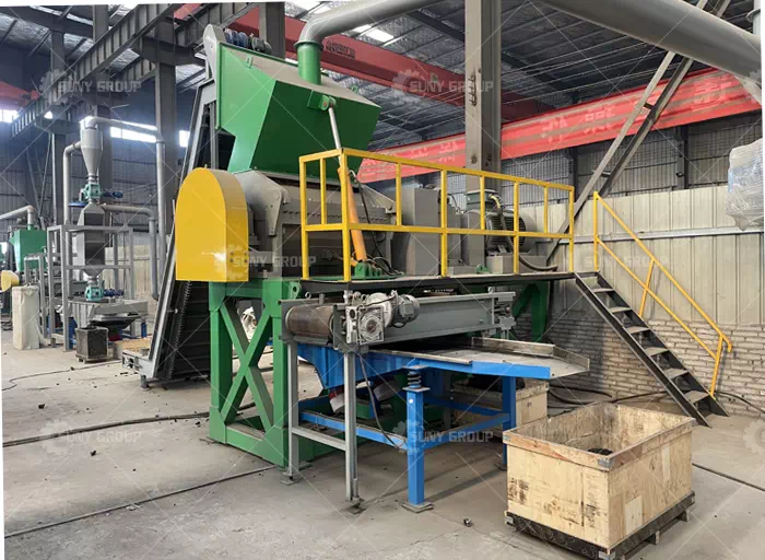 Waste Tire Recycling Crumb Rubber Machinery Line