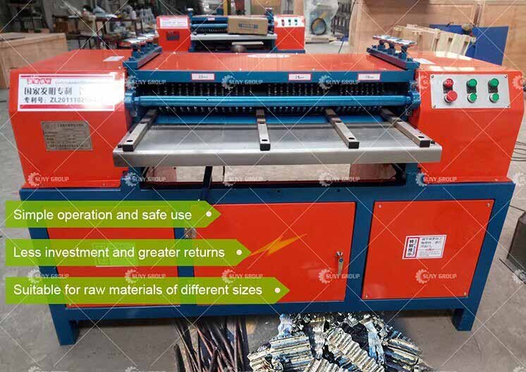 AC Radiator Stripping Machine