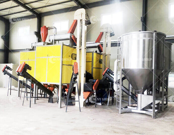 Plastic Electrostatic Separator Recycling Machine