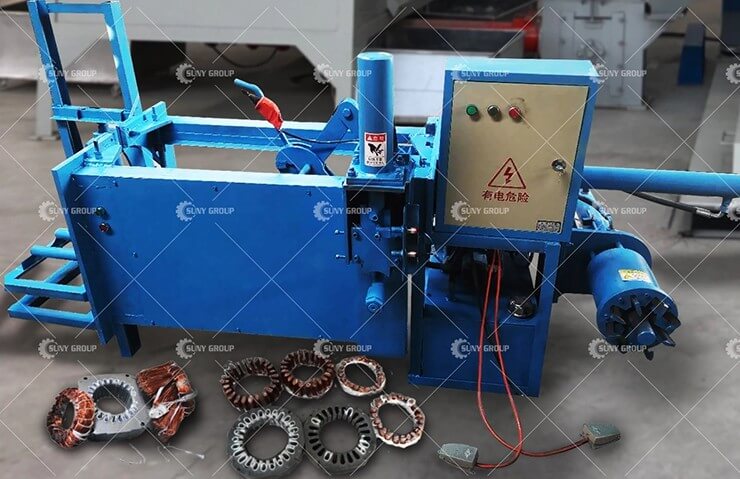 Stator Copper Extractor Machine Video