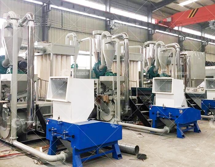 Aluminum-plastic separation and recycling equipment 